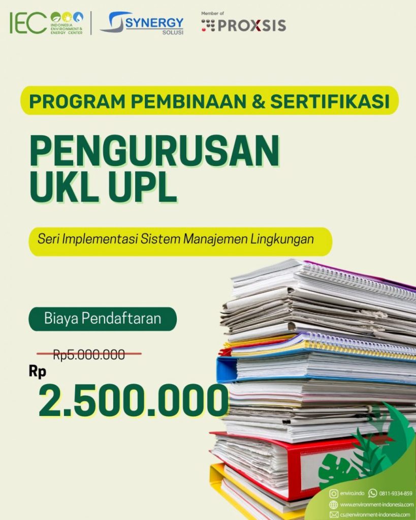 Penyusunan UKL UPL Indonesia Environment Energy Center