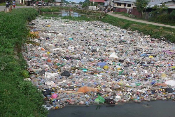 pencemaran sungai, pencemaran sampah,