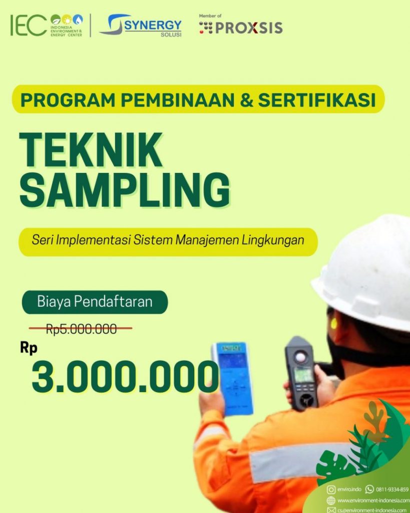 TEKNIK SAMPLING - Indonesia Environment & Energy Center