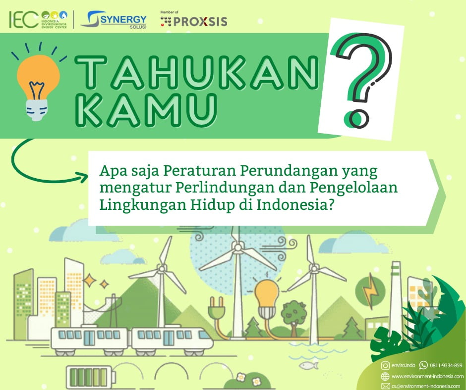 Apa Saja Peraturan Perundangan Lingkungan Hidup di Indonesia? - Indonesia  Environment & Energy Center