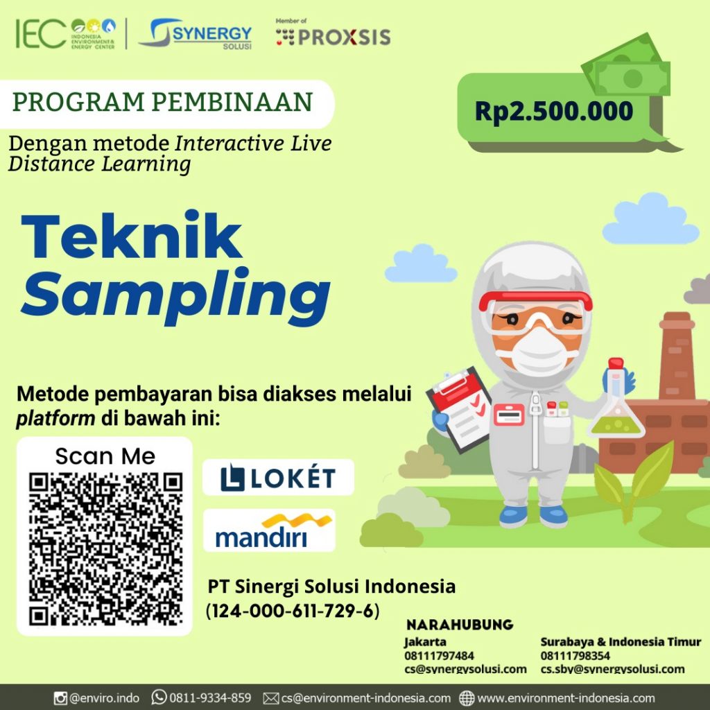 TEKNIK SAMPLING - Indonesia Environment & Energy Center