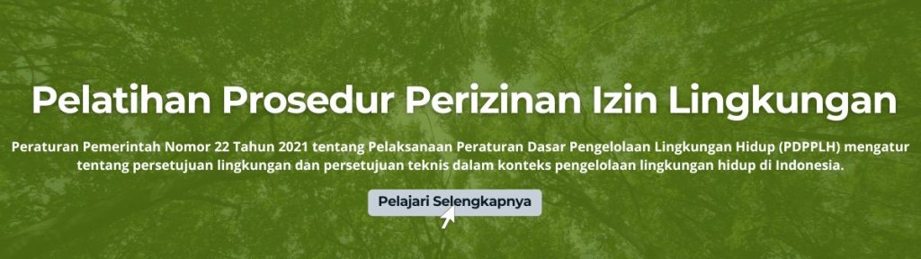 Pelatihan Prosedur Perizinan Izin Lingkungan Indonesia Environment