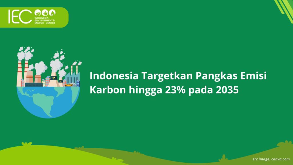 Indonesia Targetkan Pangkas Emisi Karbon hingga 23% pada 2035