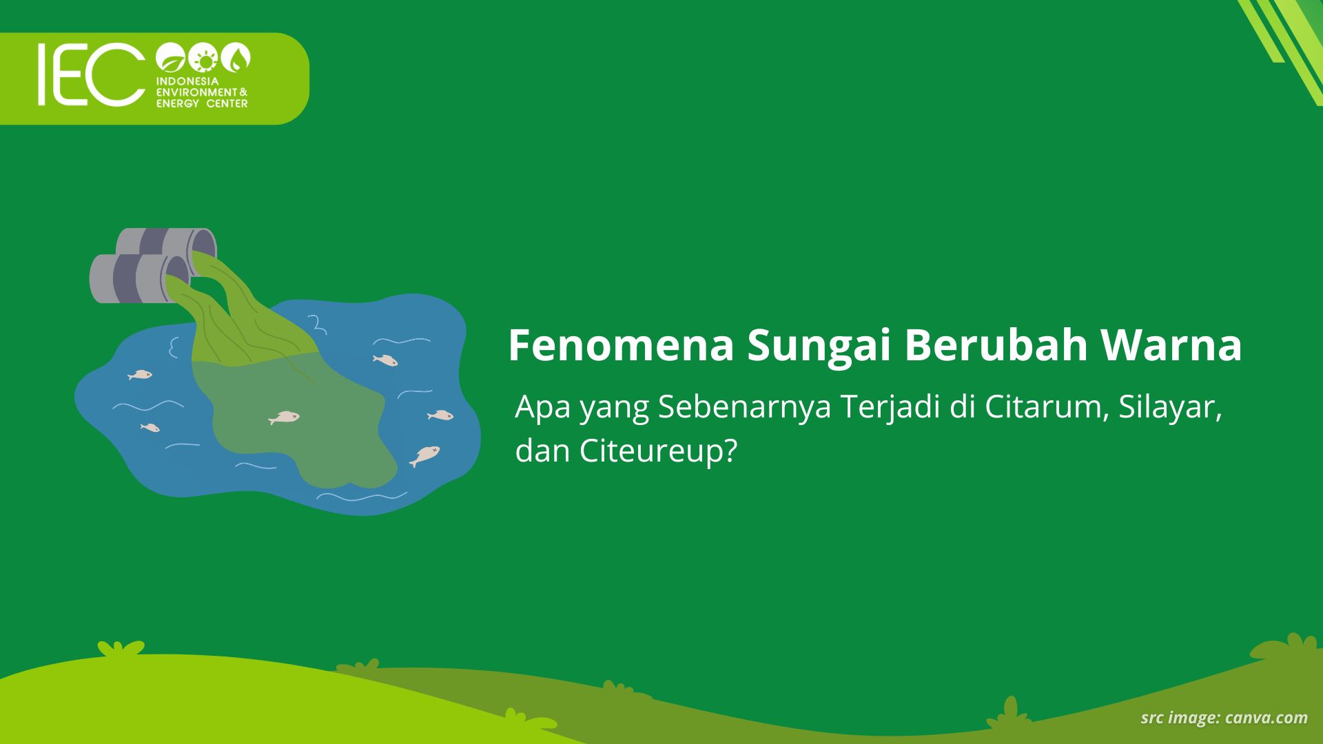 Fenomena Sungai Berubah Warna: Apa yang Sebenarnya Terjadi di Citarum, Silayar, dan Citeureup?