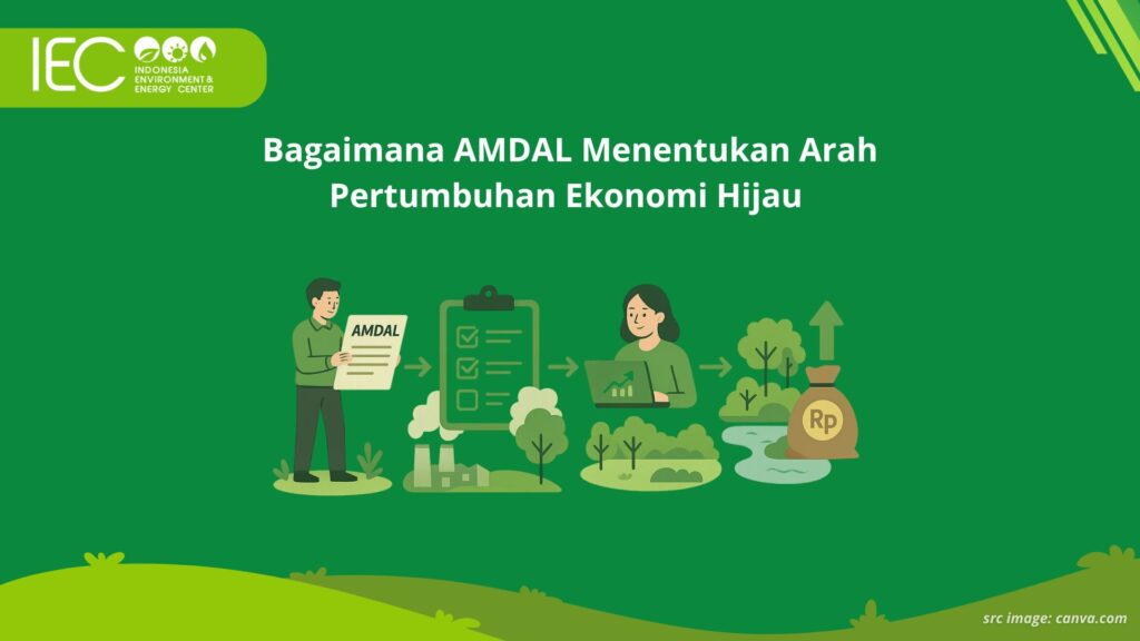 Ilustrasi proses penyusunan AMDAL sebagai instrumen ekonomi hijau di Indonesia