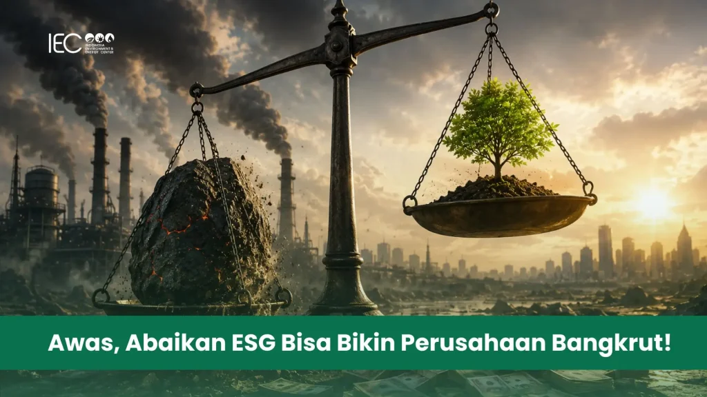 Ilustrasi risiko finansial akibat mengabaikan kepatuhan esg di indonesia.