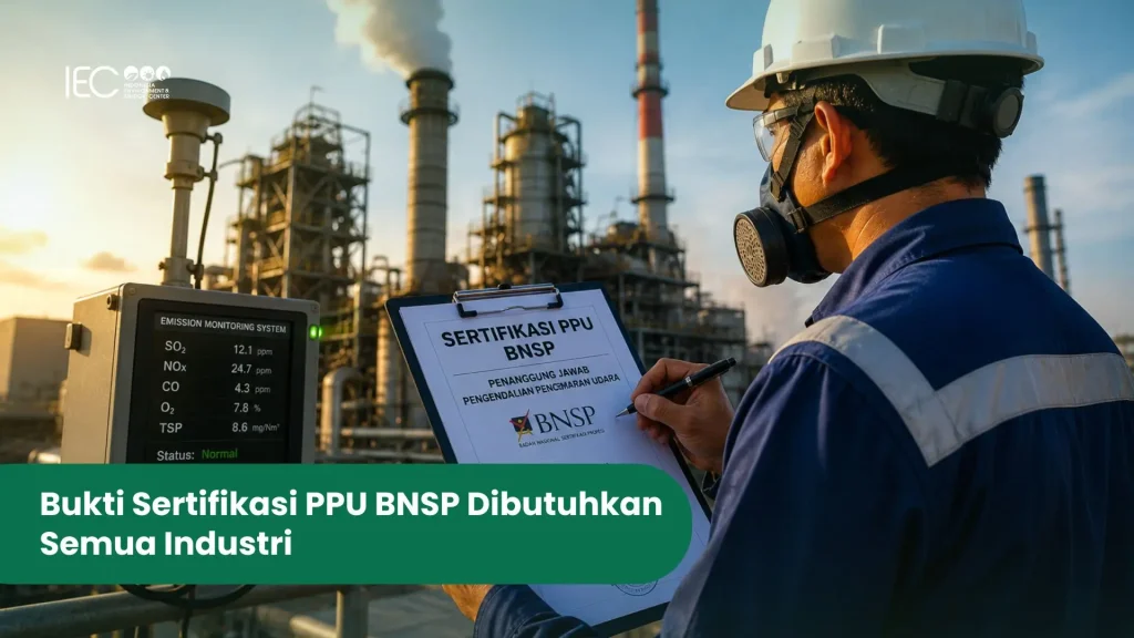 Pelatihan sertifikasi PPU BNSP oleh Environment Indonesia