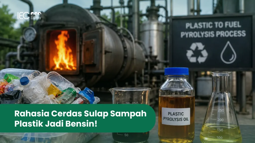 Jenis plastik PP HDPE dan LDPE yang cocok untuk metode pirolisis