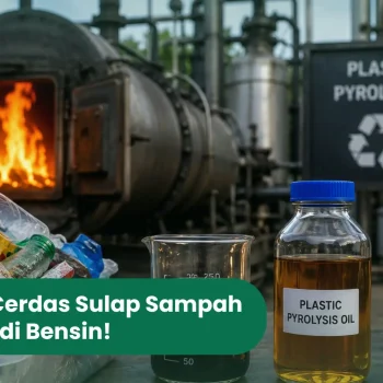 Jenis plastik PP HDPE dan LDPE yang cocok untuk metode pirolisis
