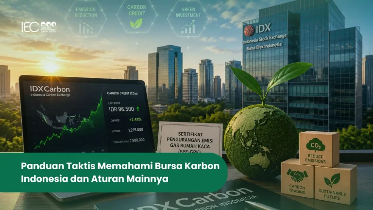 Ilustrasi sistem perdagangan di Bursa Karbon Indonesia IDX Carbon