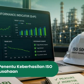 Ilustrasi optimalisasi efisiensi konsumsi energi di sektor industri