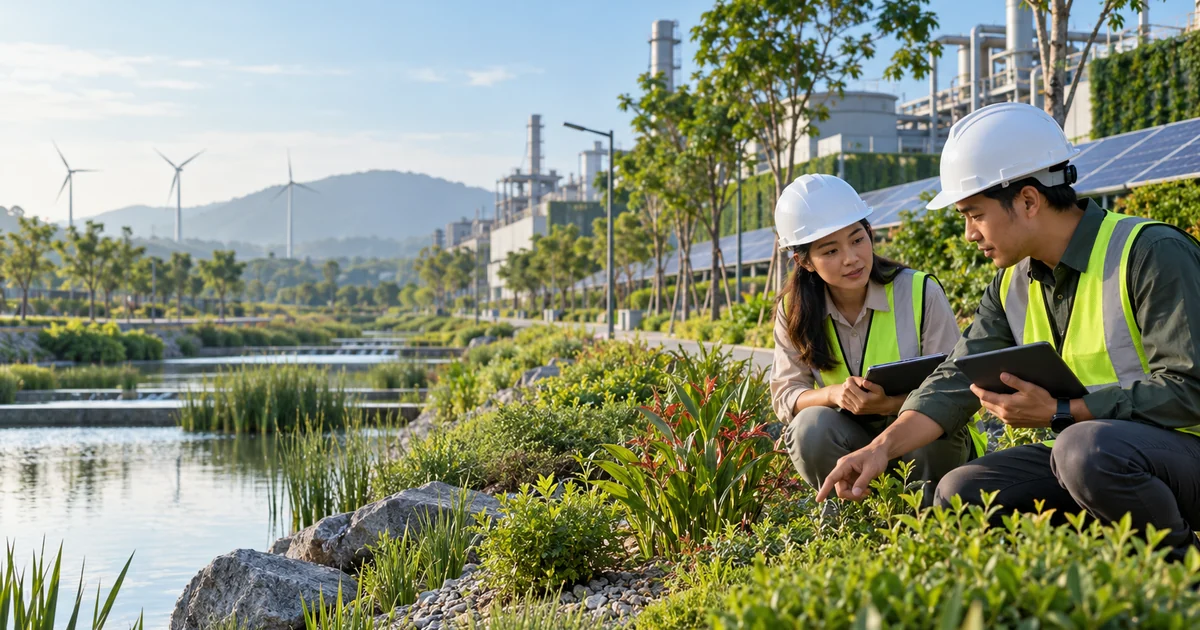 Ilustrasi Training Environmental Sustainability